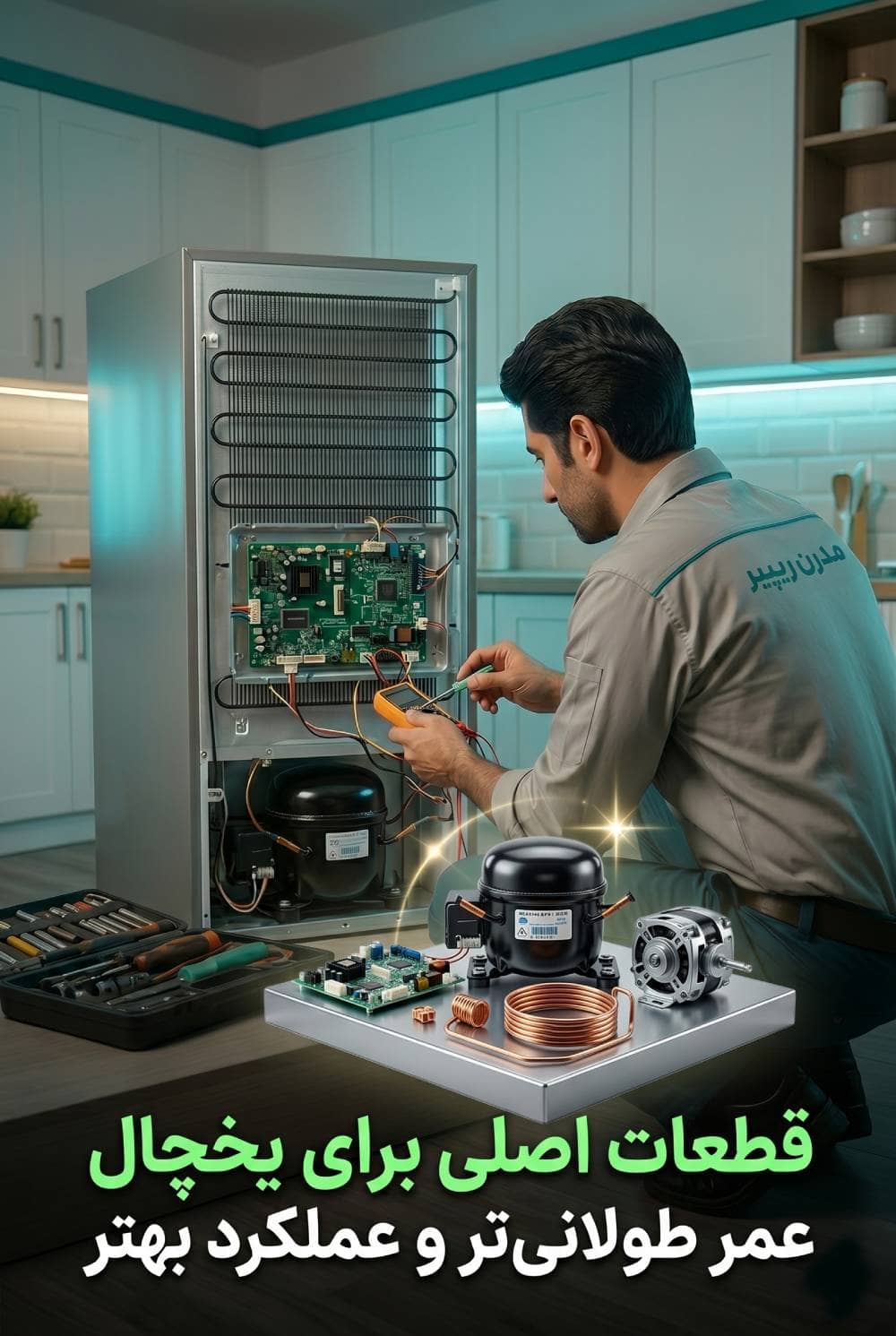 اهمیت تعمیر یخچال پروفایل در مدرن ریپیر